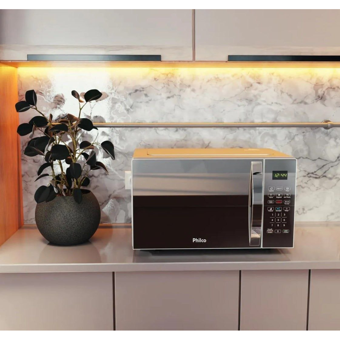 Micro-ondas Philco 28l Pintura Limpa Fácil Pmo30e 127v
