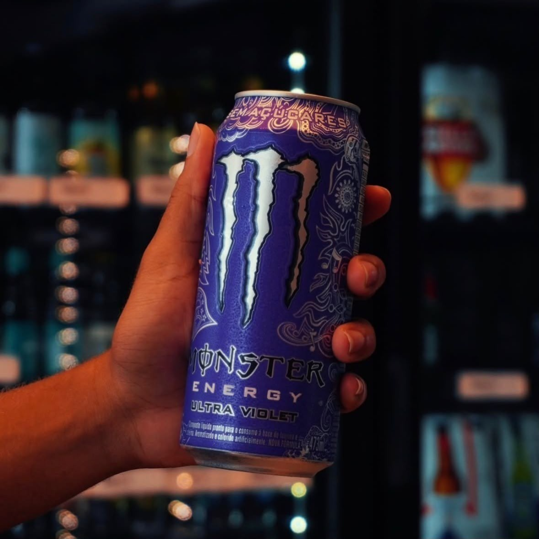 Pack com 6 unidades Monster Ultra Violet LT 473ml
