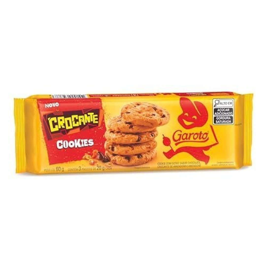 Cookie GAROTO Crocante 60g