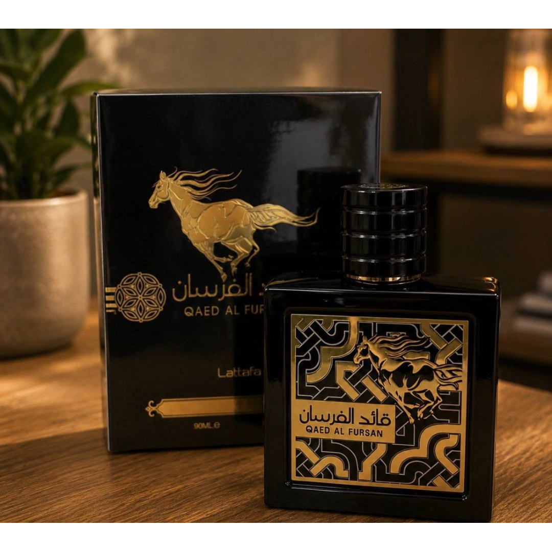 Perfume Árabe Qaed Al Fursan Lattafa Edp 90 Ml