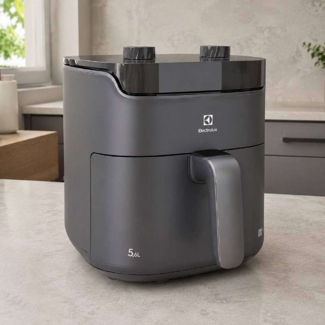 Air fryer Fritadeira Elétrica sem oleo Rita Lobo 5,6L 9 receitas funções pré-definidas Painel Digital timer 60min desligamento automático cesto removi...