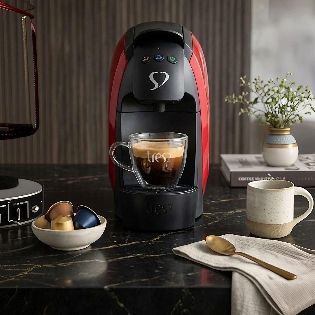 Cafeteira Espresso Luna Três Corações Vermelha 220V