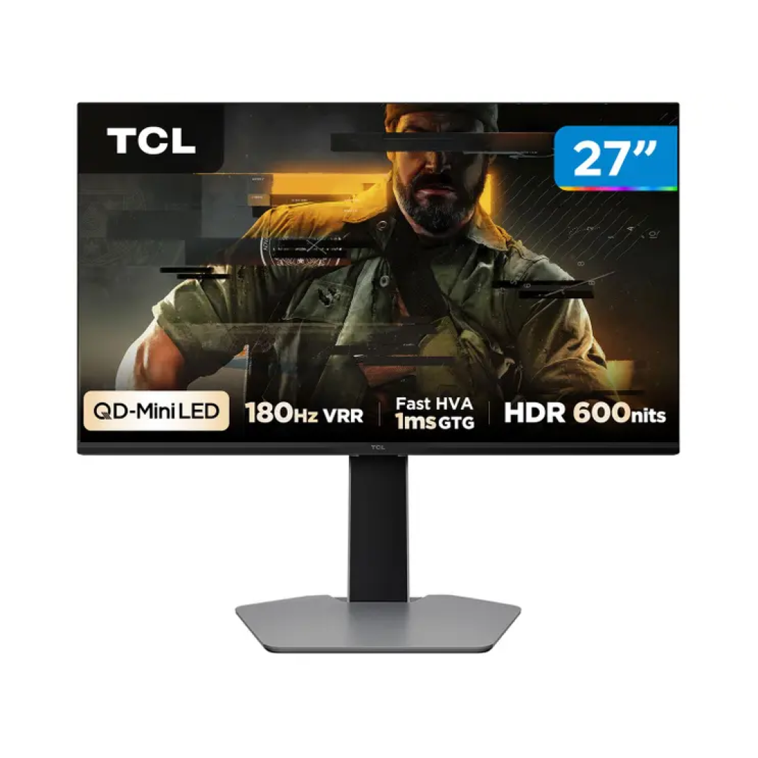 Monitor Gamer TCL 27" QHD MiniLED 180Hz 27G64
