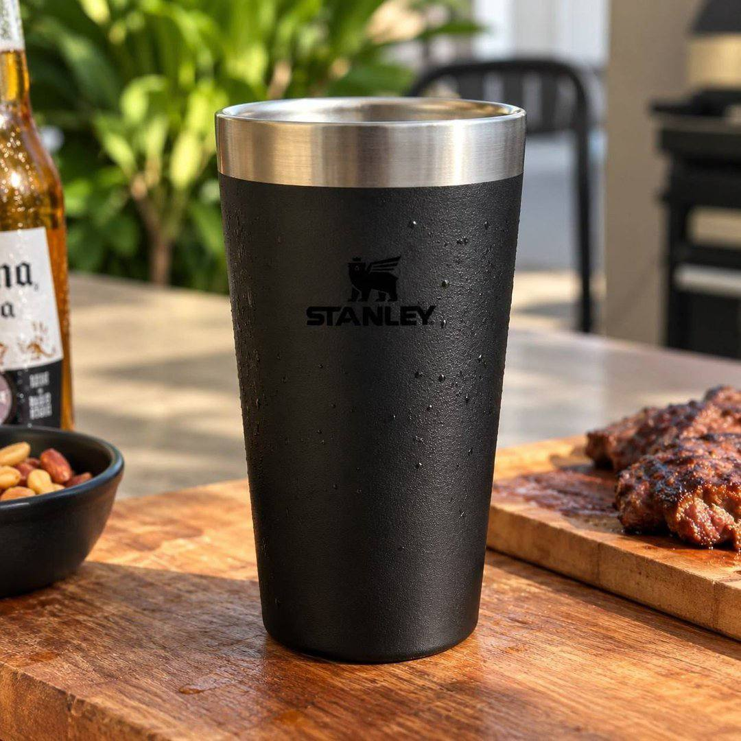 Copo Térmico para Cerveja Stanley Pint Adventure Black 2.0 354ml