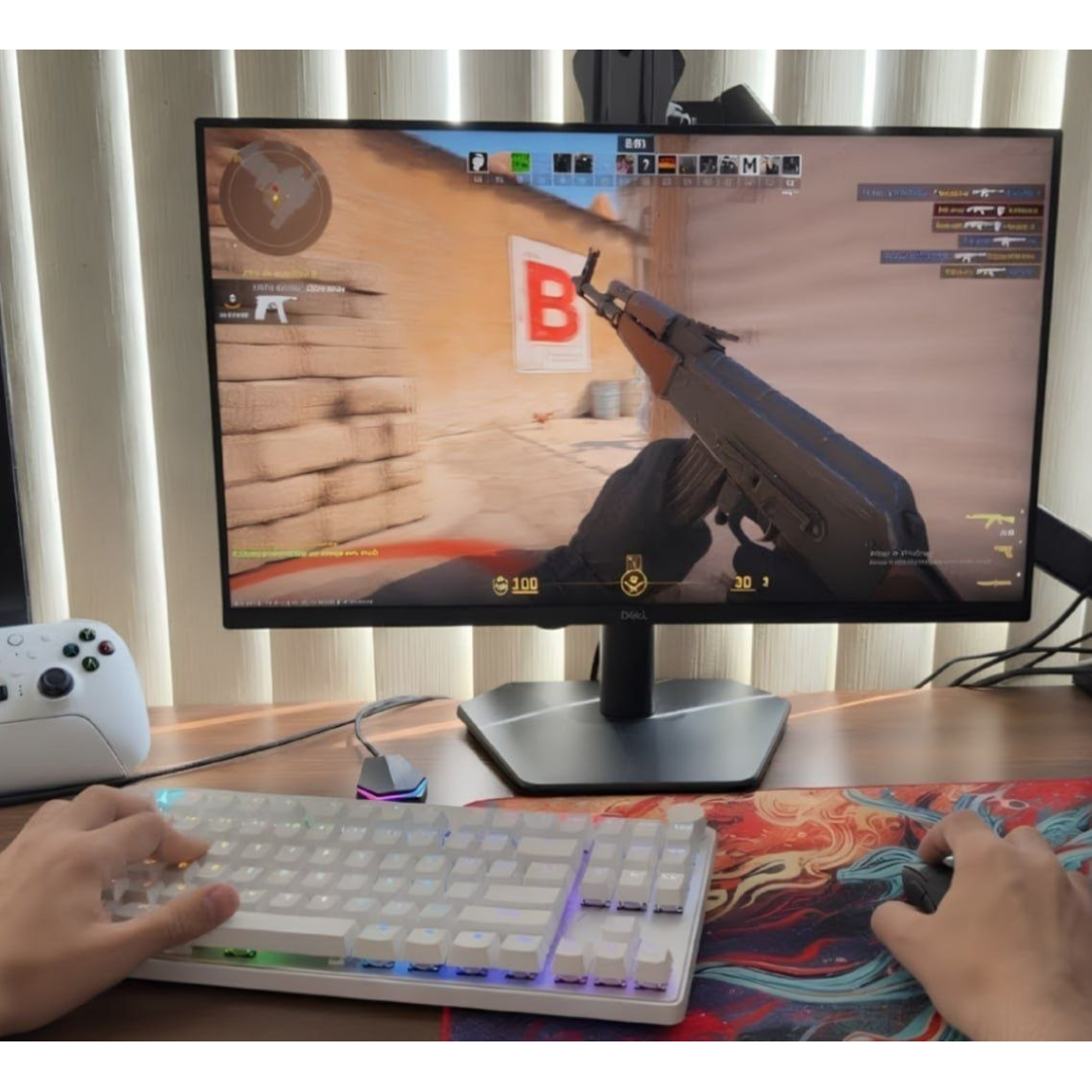 Monitor Dell 24" Full HD (1920 x 1080) - 240 Hz - Painel IPS, 0,5 ms GtG, Brilho de 300 nits, Conforto Ocular TÜV 3 Estrelas - SE2426HG