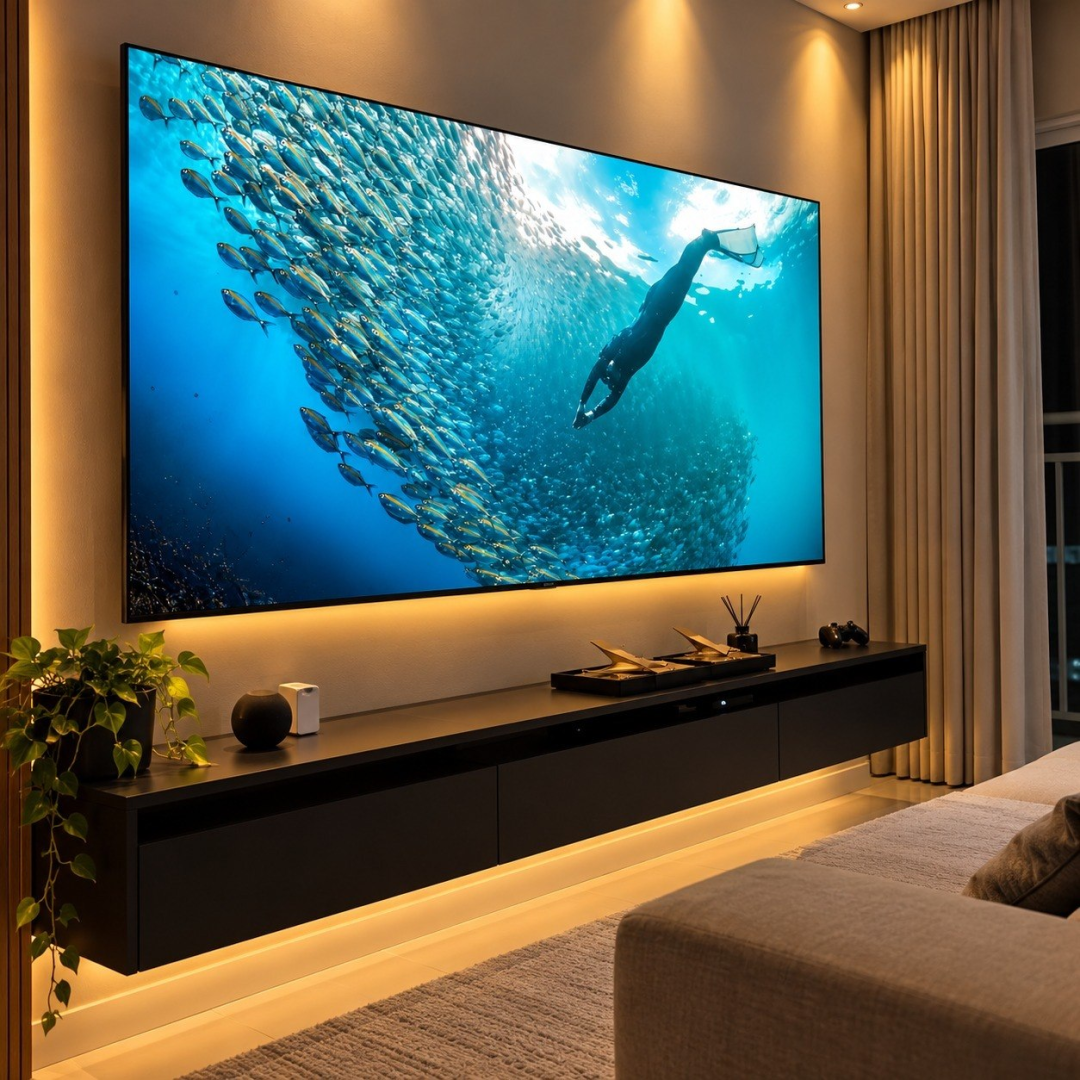 A GIGANTESCA DA PHILIPS, não tenho nem parede pra isso