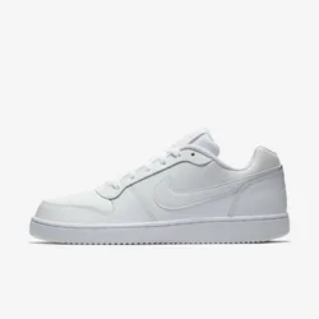 Tênis Nike Ebernon Low "Triple White" (38 ao 43)