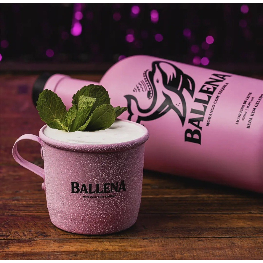 Licor Ballena 750ml – Bebida Cremosa à Base de Leite