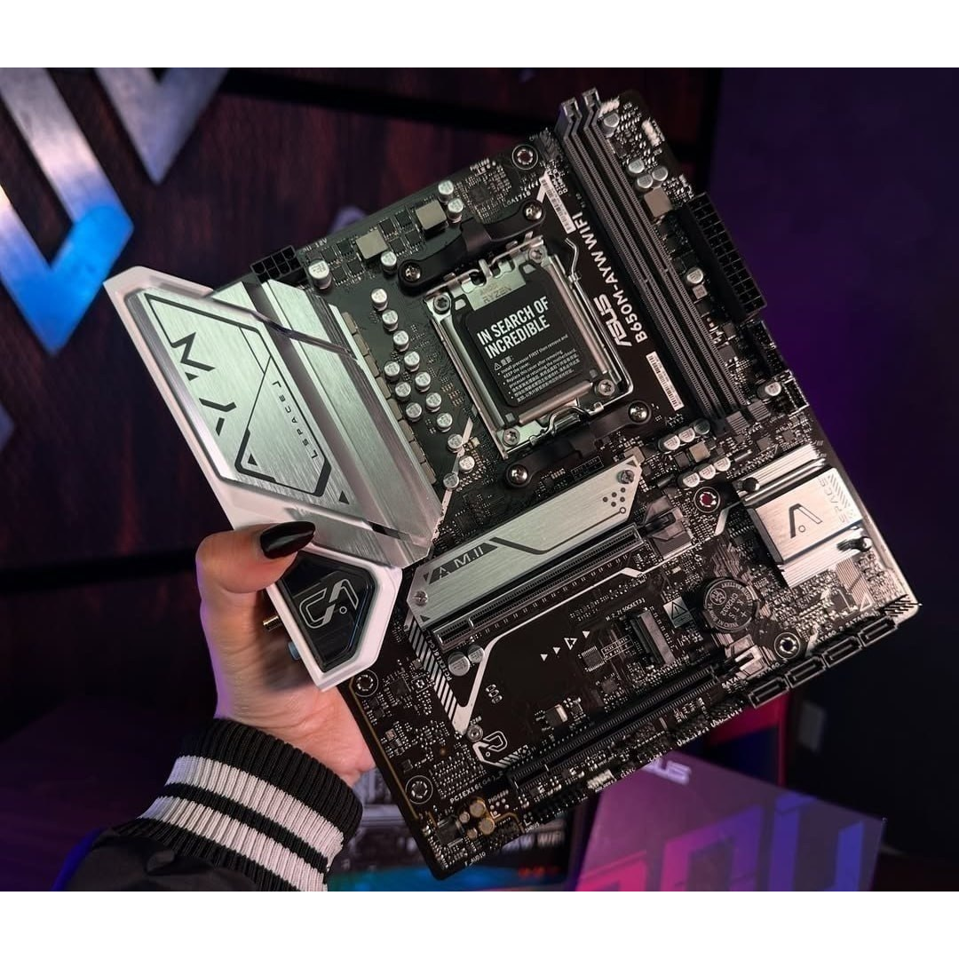 Placa Mãe Gigabyte B650M Gaming WIFI, Chipset B650, AM5, M-ATX, DDR5, B650M GAMING WIFI (rev. 1.0)