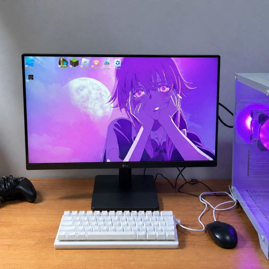 Monitor Gamer LG 24" FHD 100Hz IPS 127/220v