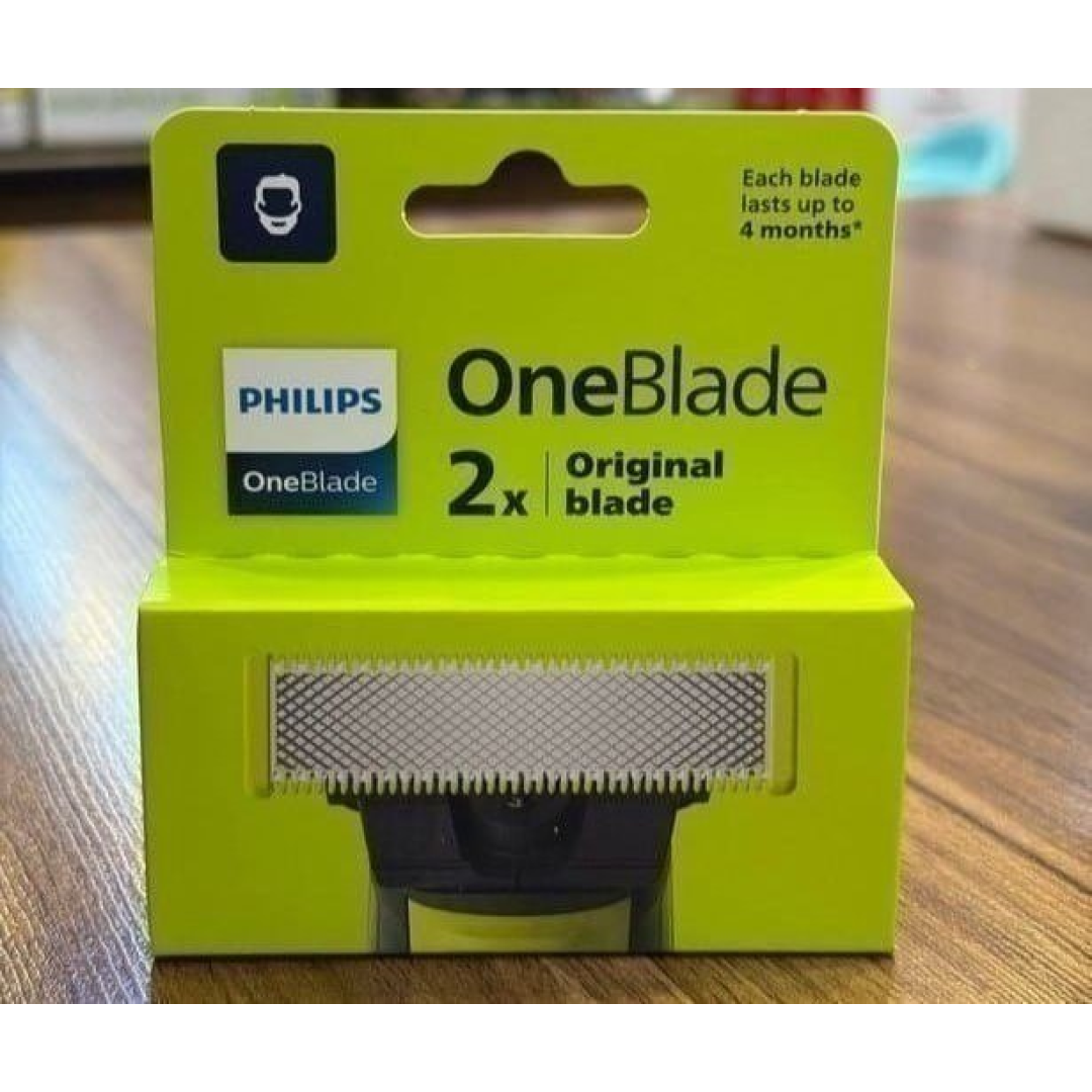2 Lâminas de Reposição Philips OneBlade