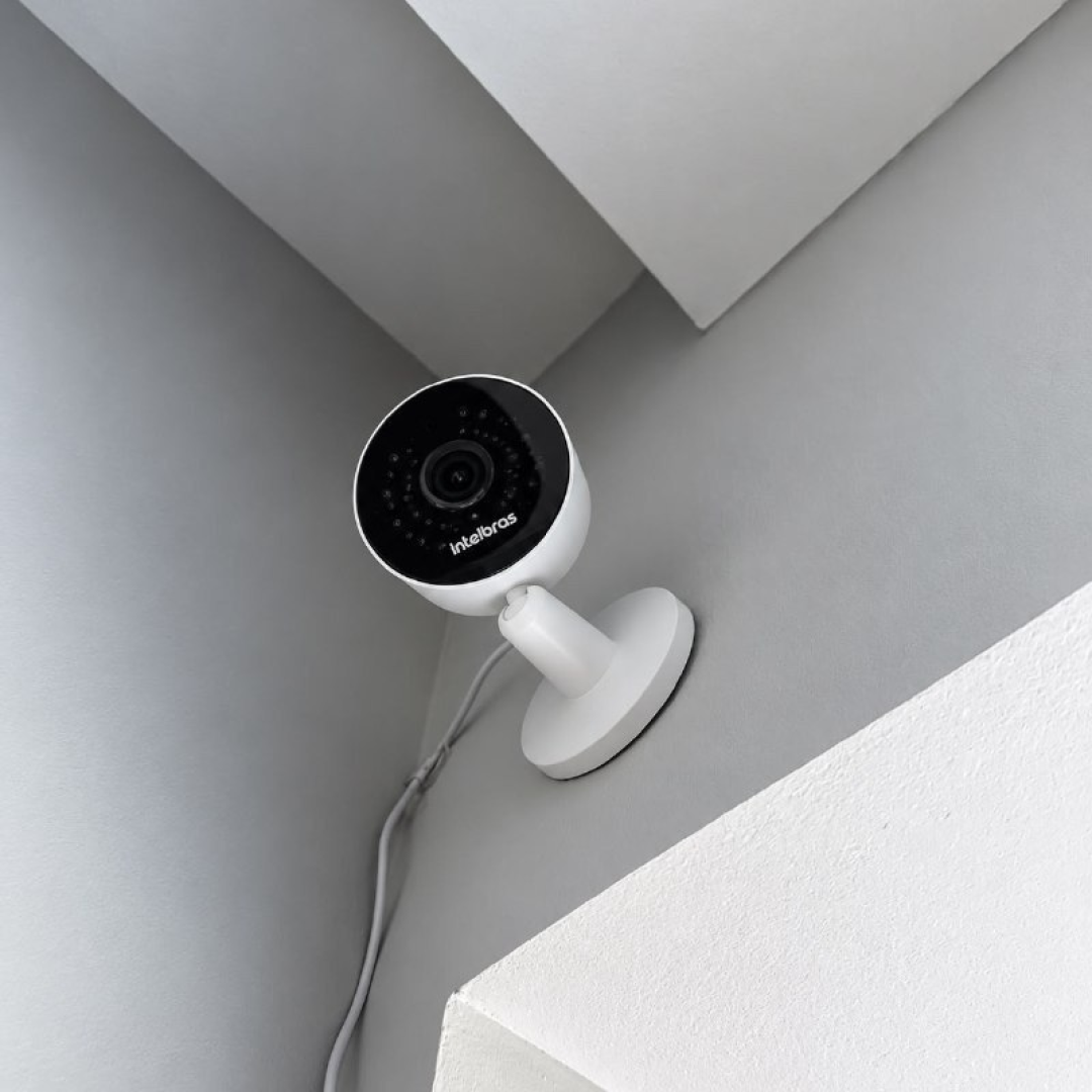 Câmera de Video Wi-fi Hd IM1 Branca Intelbras