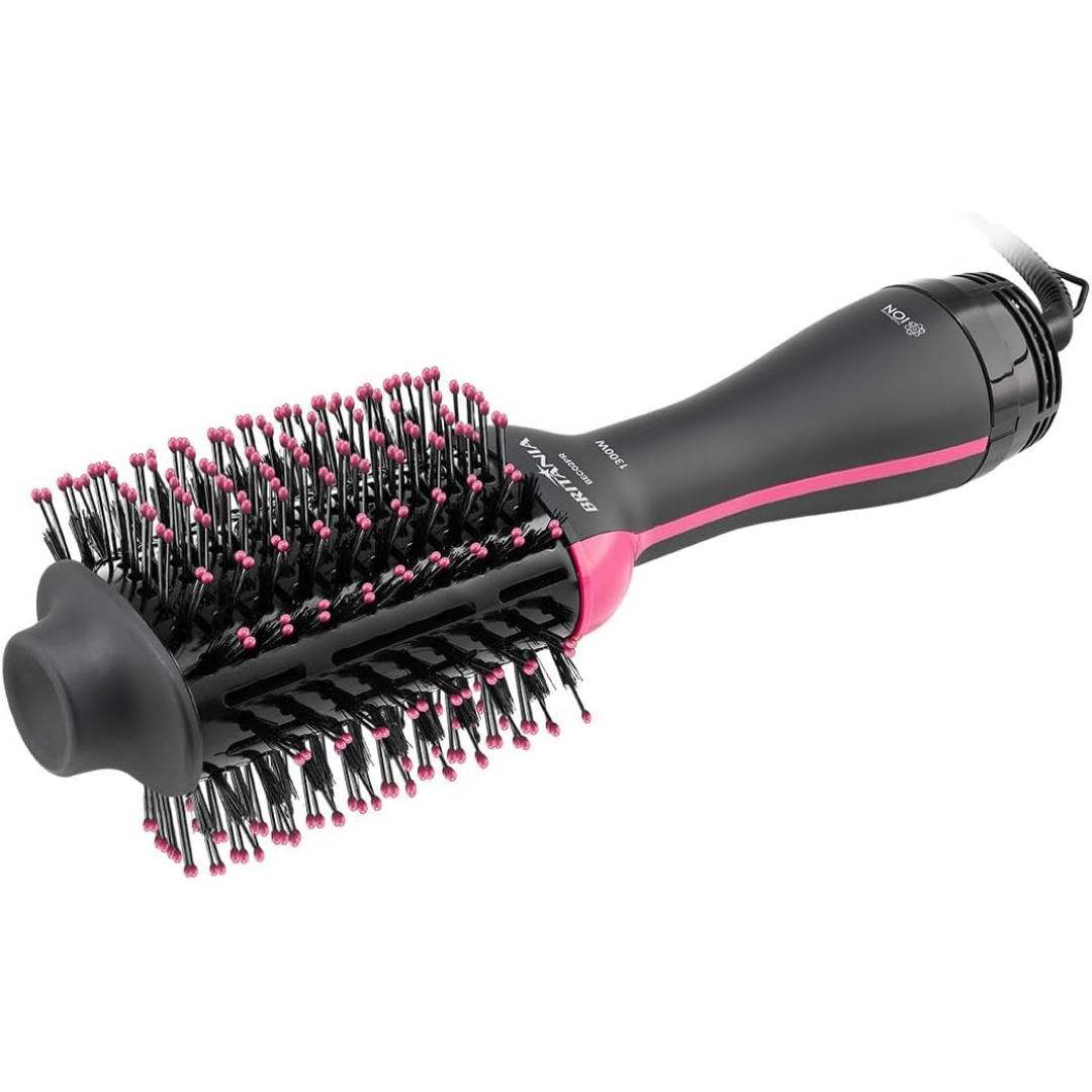 Escova Secadora Britânia BEC02PR 1300W | Bivolt, 4 em 1
