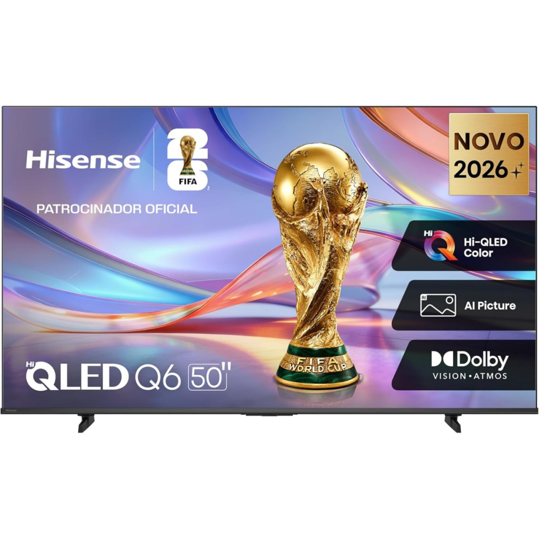 Hisense Smart TV 4K 50" QLED (50Q6QVV)