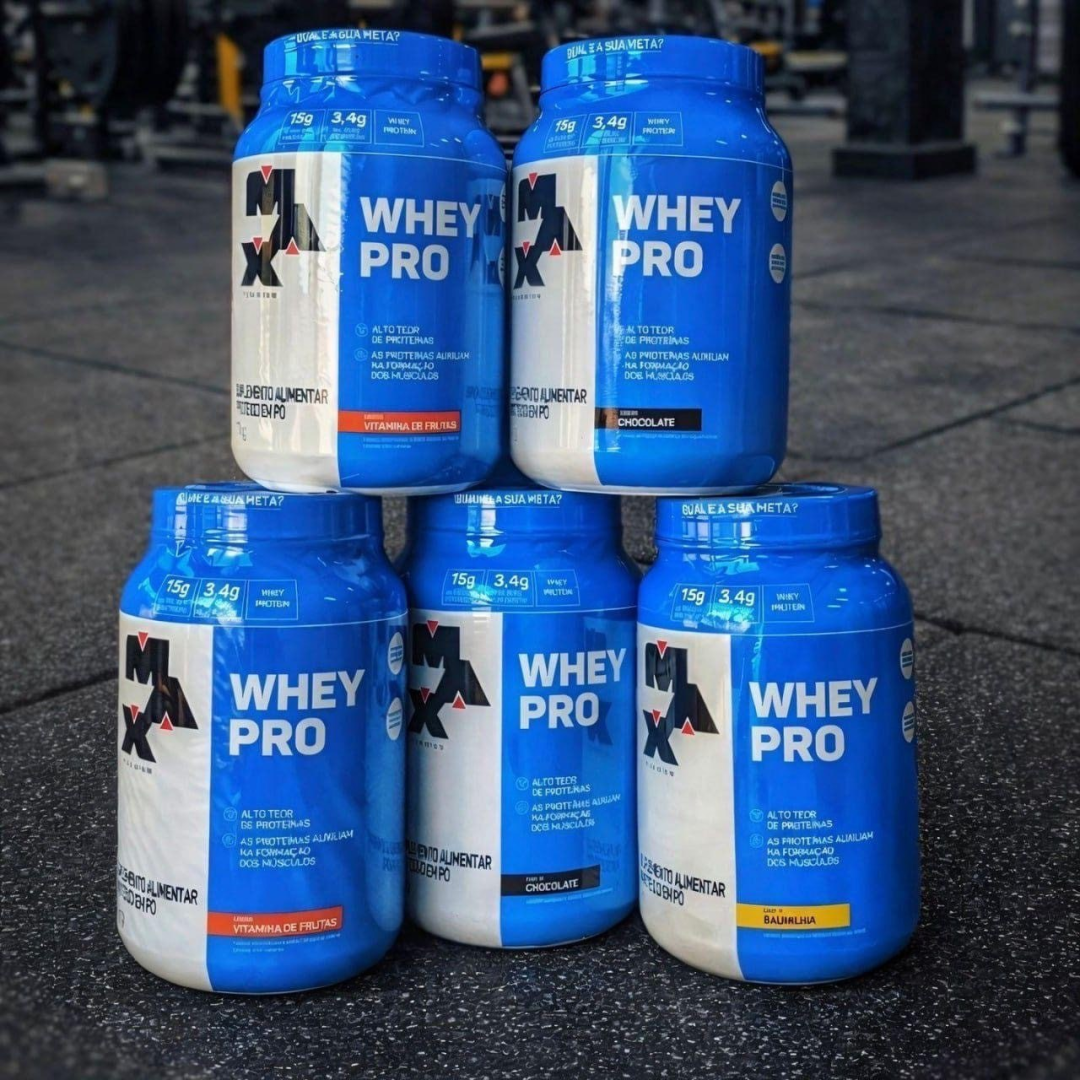 Whey Pro Max Titanium Concentrado Pote 1kg