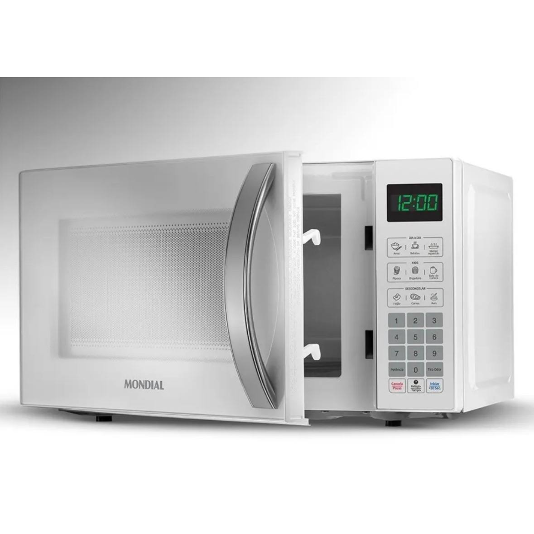 Micro-ondas Mo-01-21-w 21 Litros 1200w Branco Mondial  127v