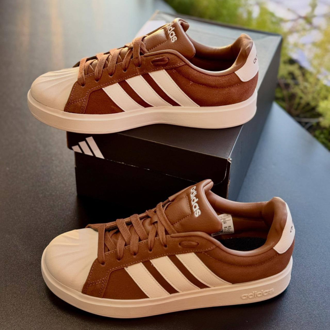 Tênis Feminino Streettalk adidas Marrom Liso 37 Br