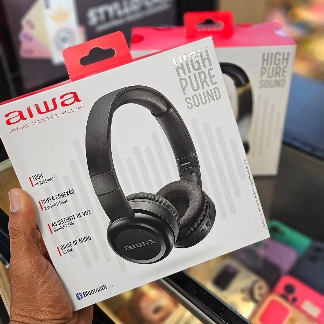 Fone de Ouvido Headphone Aiwa Bluetooth