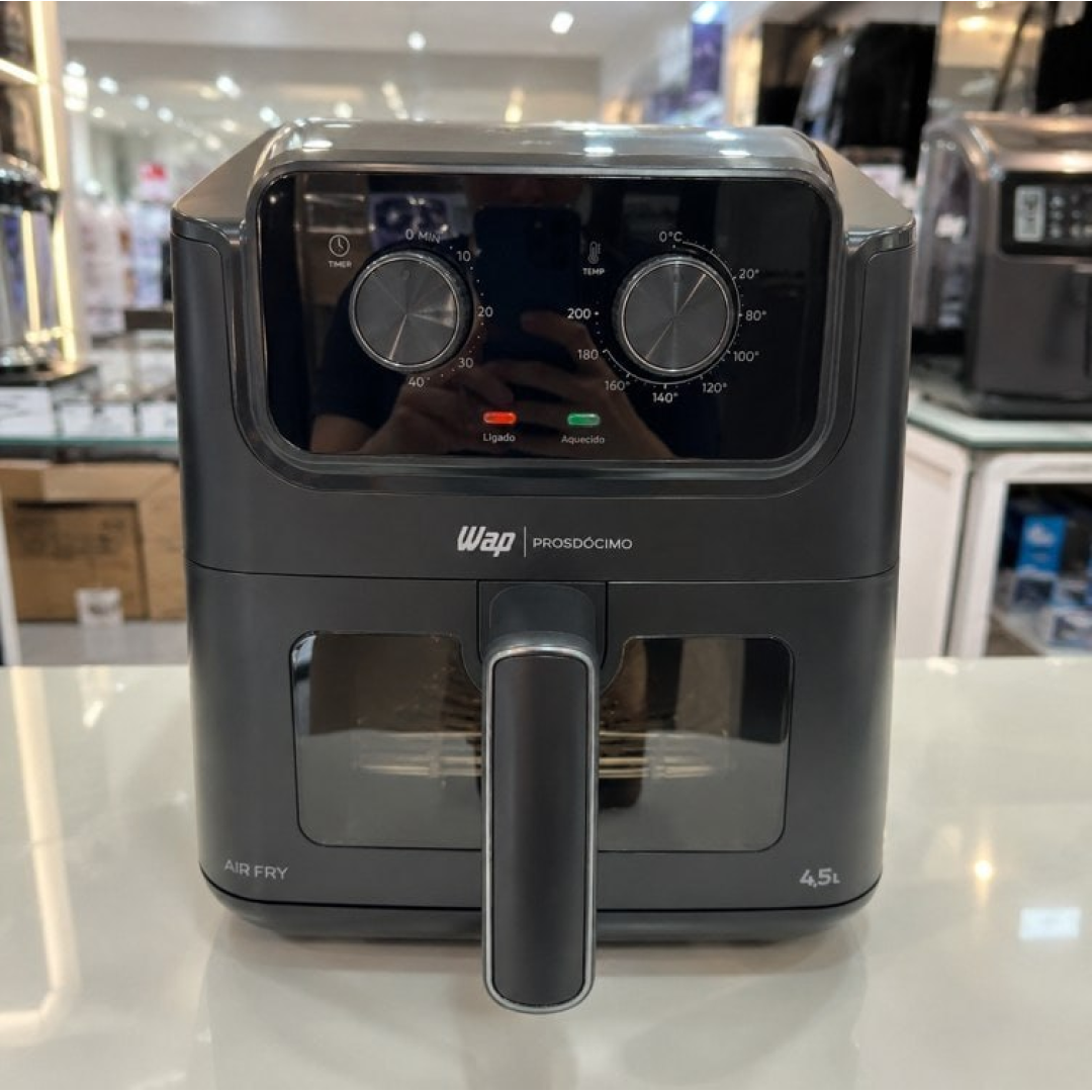 Air Fryer Wap Prosdócimo Com Visor 4,5L 127v/220v