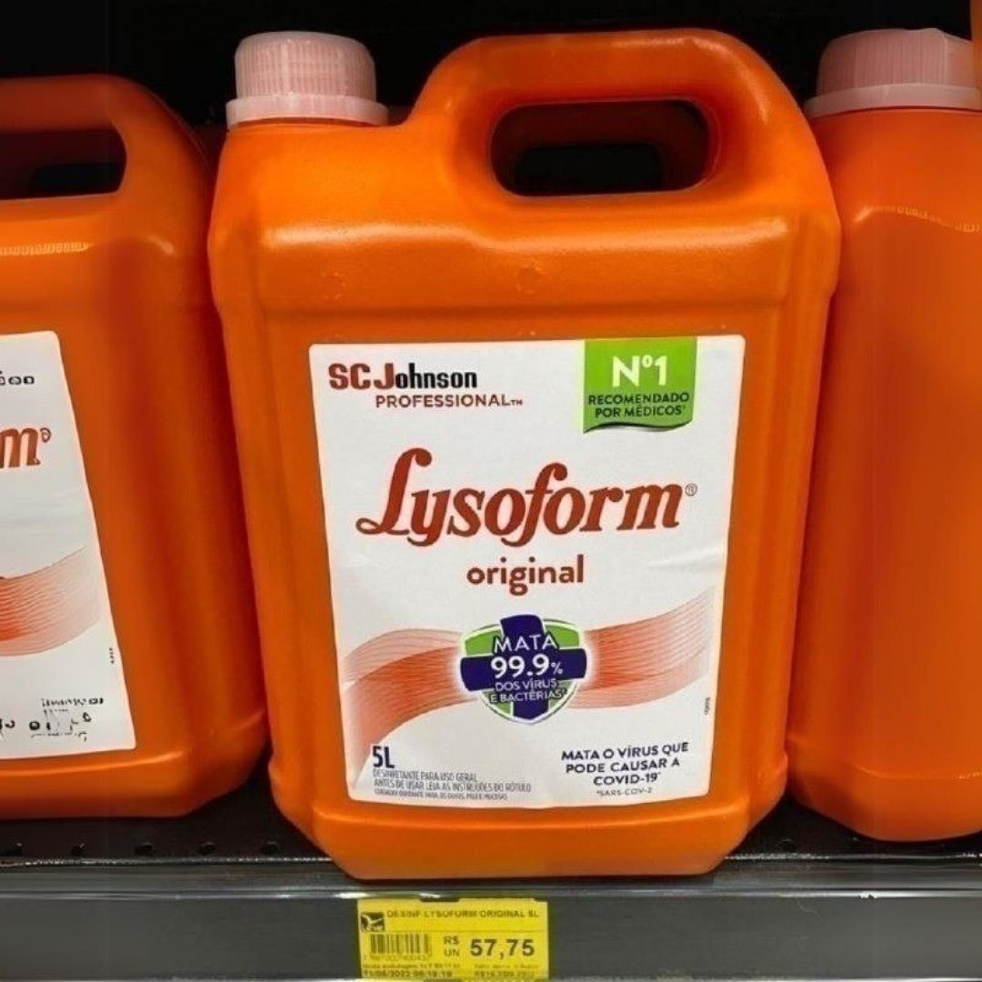 Lysoform Desinfetante Líquido 5L Original