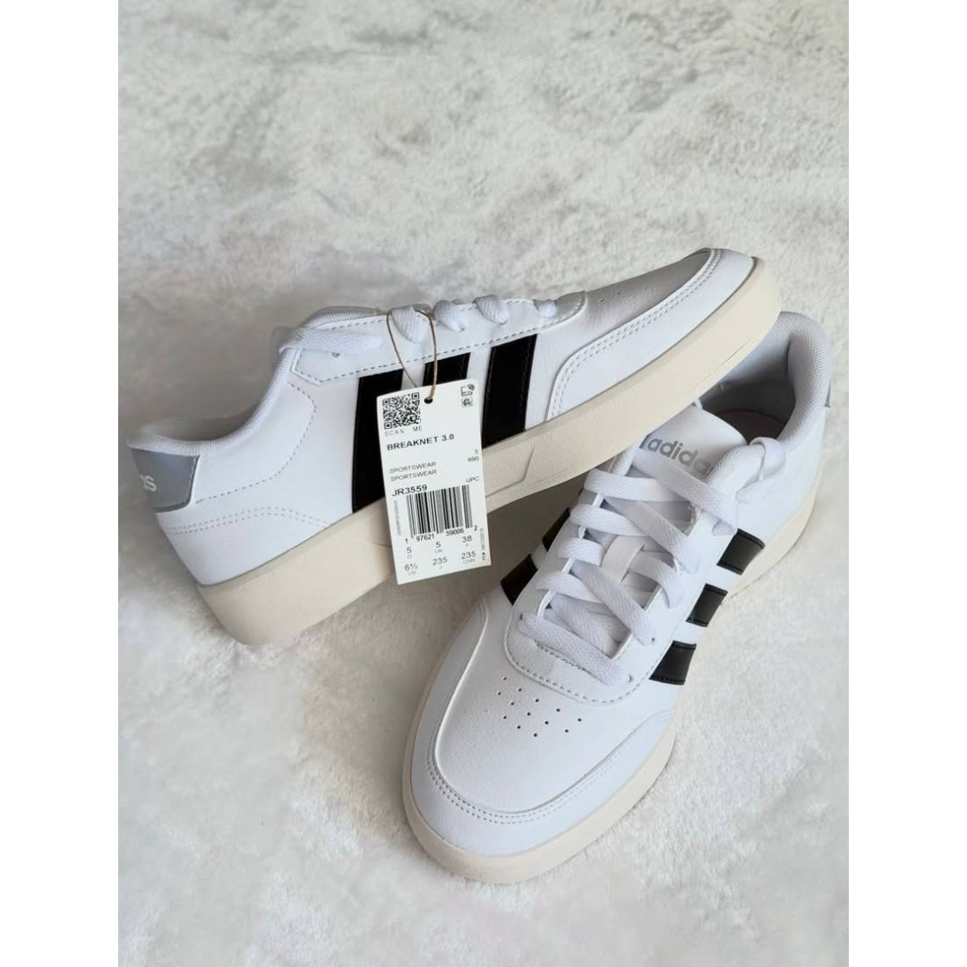 Tênis Adidas Breaknet Feminino - Off White+Preto
