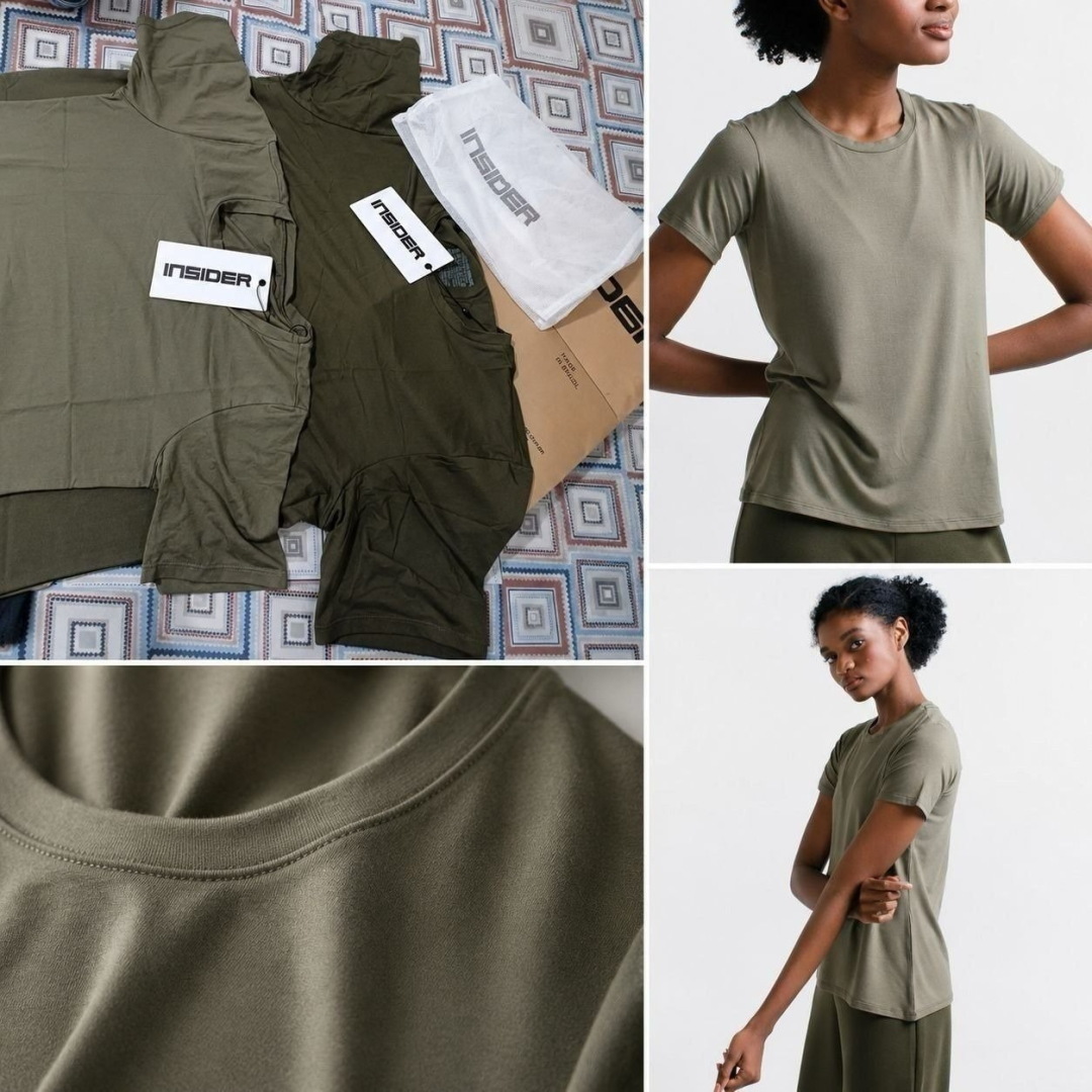 Kit com 2 Camisetas Daily T-shirt Insider
