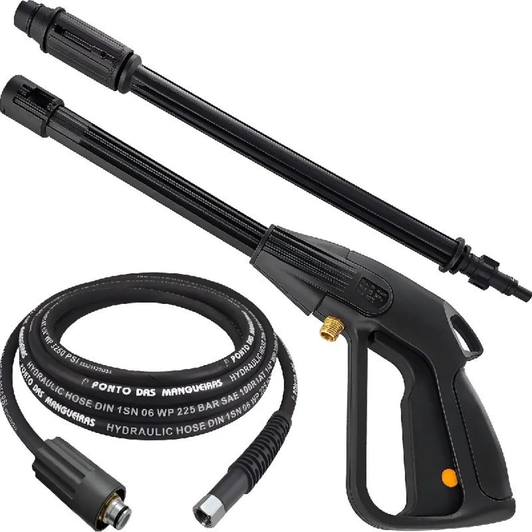 Kit Pistola 3m Mangueira de Aço para Electrolux WAP Mini Antiga