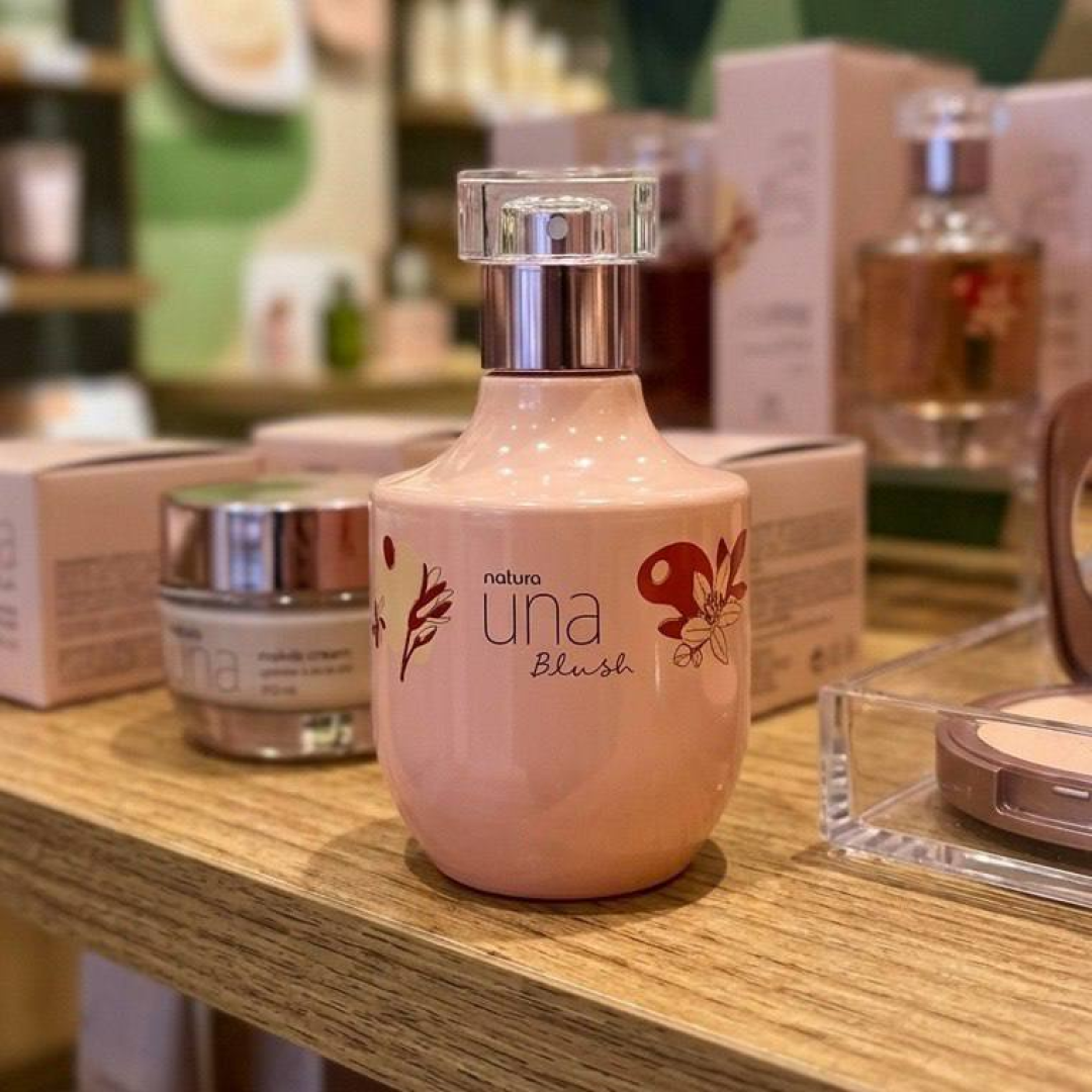 Una Blush Deo Parfum Natura Perfume Colônia Feminino Original 75ml