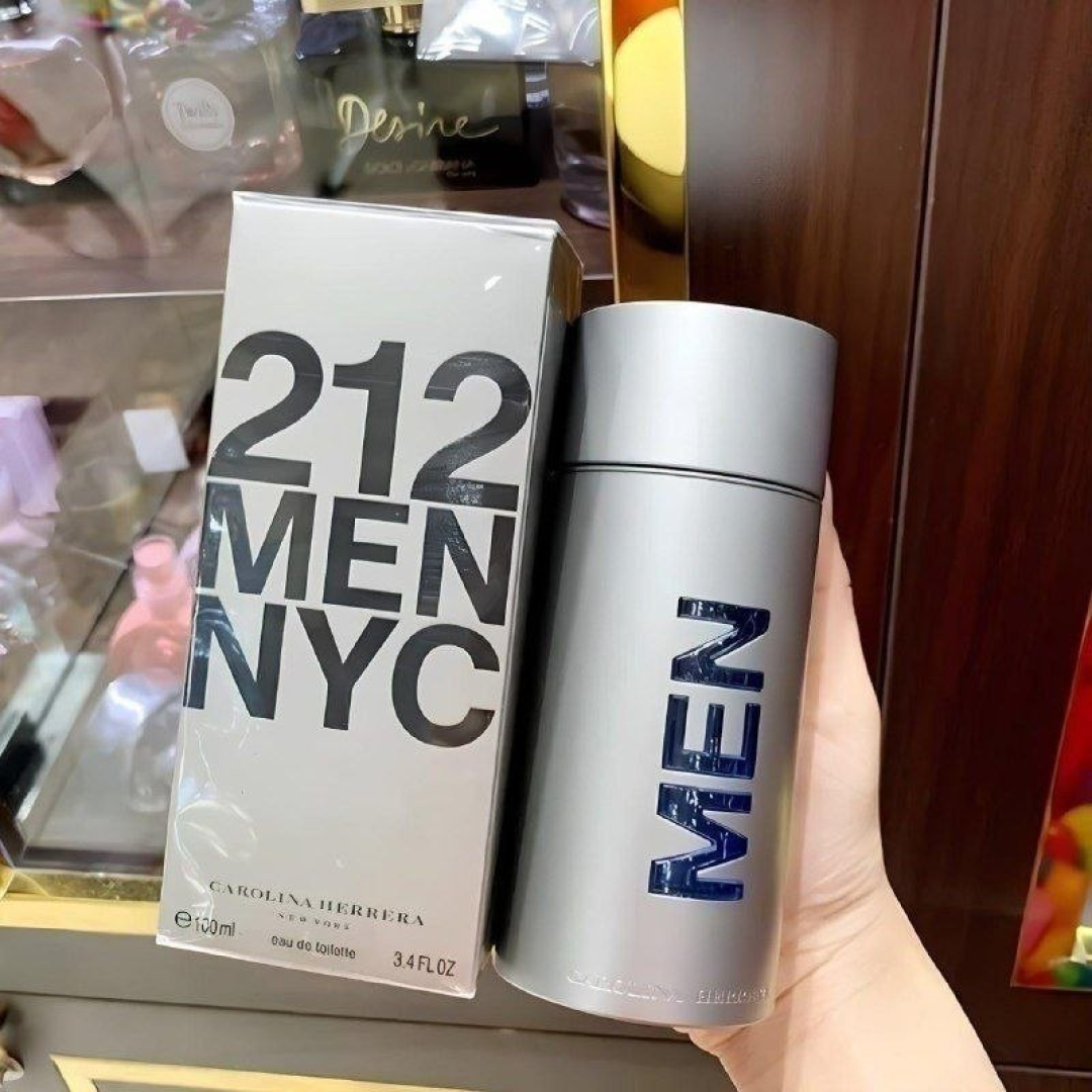Perfume Carolina Herrera 212 Men Nyc Eau De Toilette 100 Ml Masculino