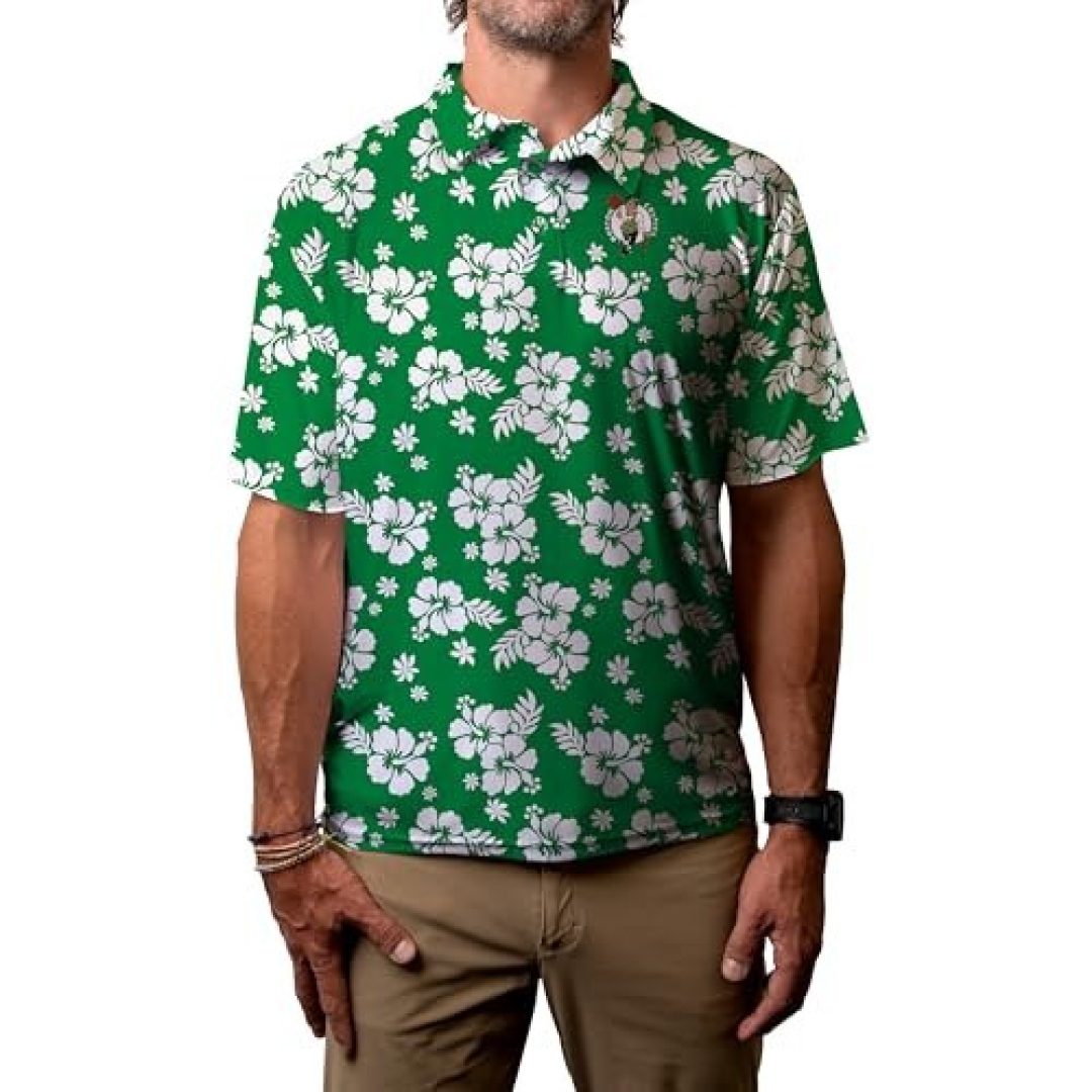Blue 84 Camisa polo masculina de manga curta oficialmente licenciada pela NBA