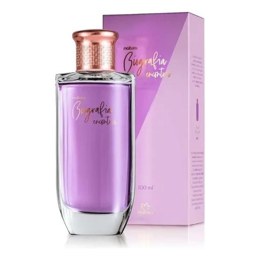 Perfume Biografia Encontros Natura Feminino 100ml
