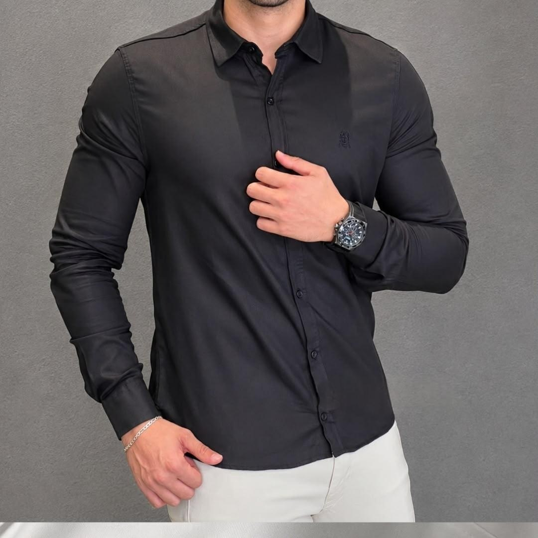 Kit com 2 Camisas Slim Fit Polo Wear
