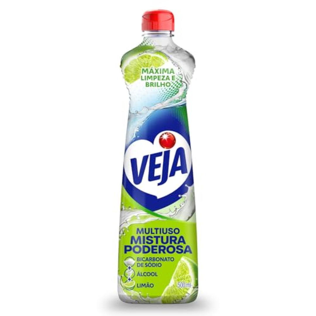 Limpador Multiuso Veja Power Fusion Limão 500ml