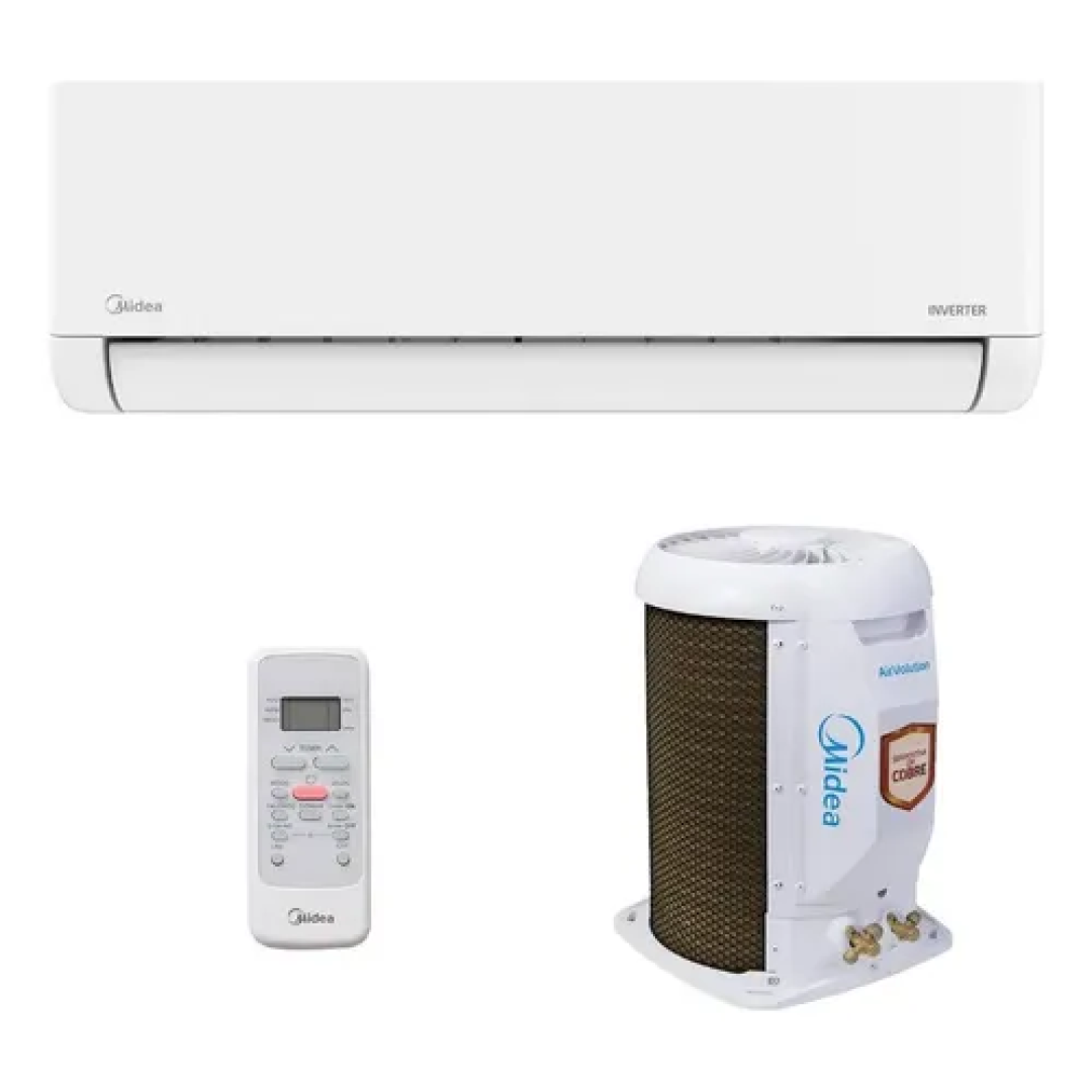 Ar Split Inverter 12000 Midea Airvolution Lite Frio 38TBVCA12M5 42EBVCA12M5