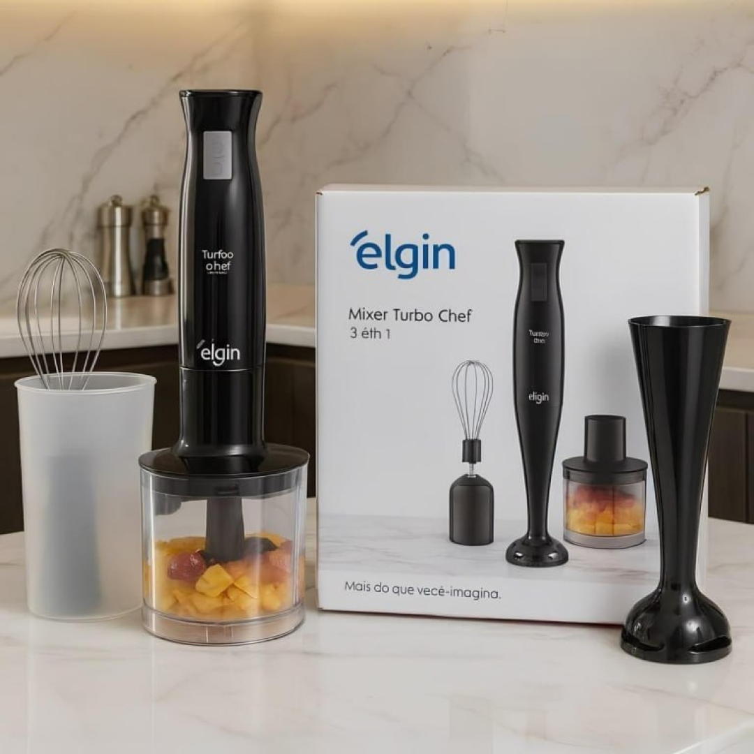 Mixer Turbo Chef Elgin 3 Em 1 200w 220v