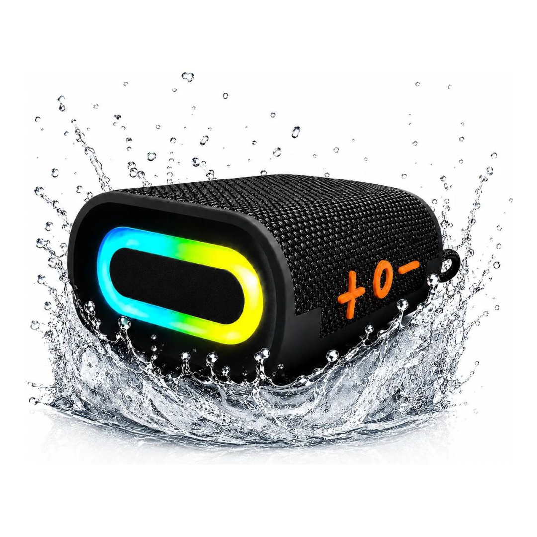 Caixa Caixinha Bluetooth Portátil Pequena Potente Preto Mini Preto 127/220v
