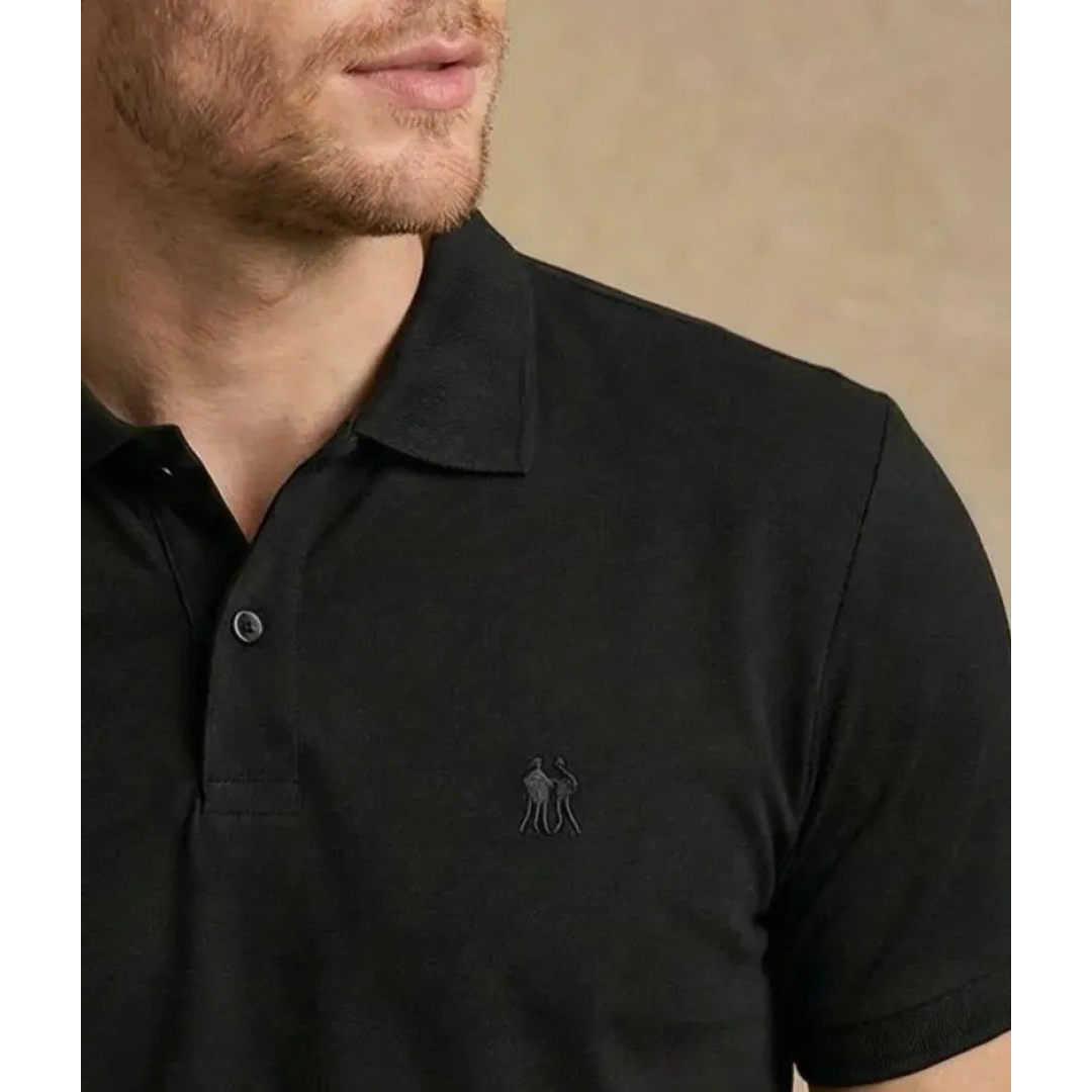 Polo Piquet com Botão Polo Wear