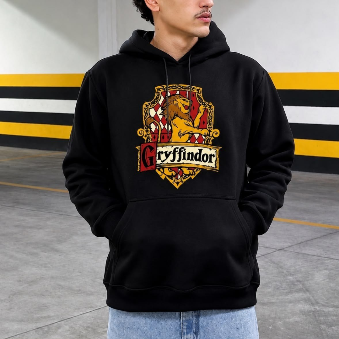 Blusa de Moletom Canguru Grifinória Harry Potter (9 cores)