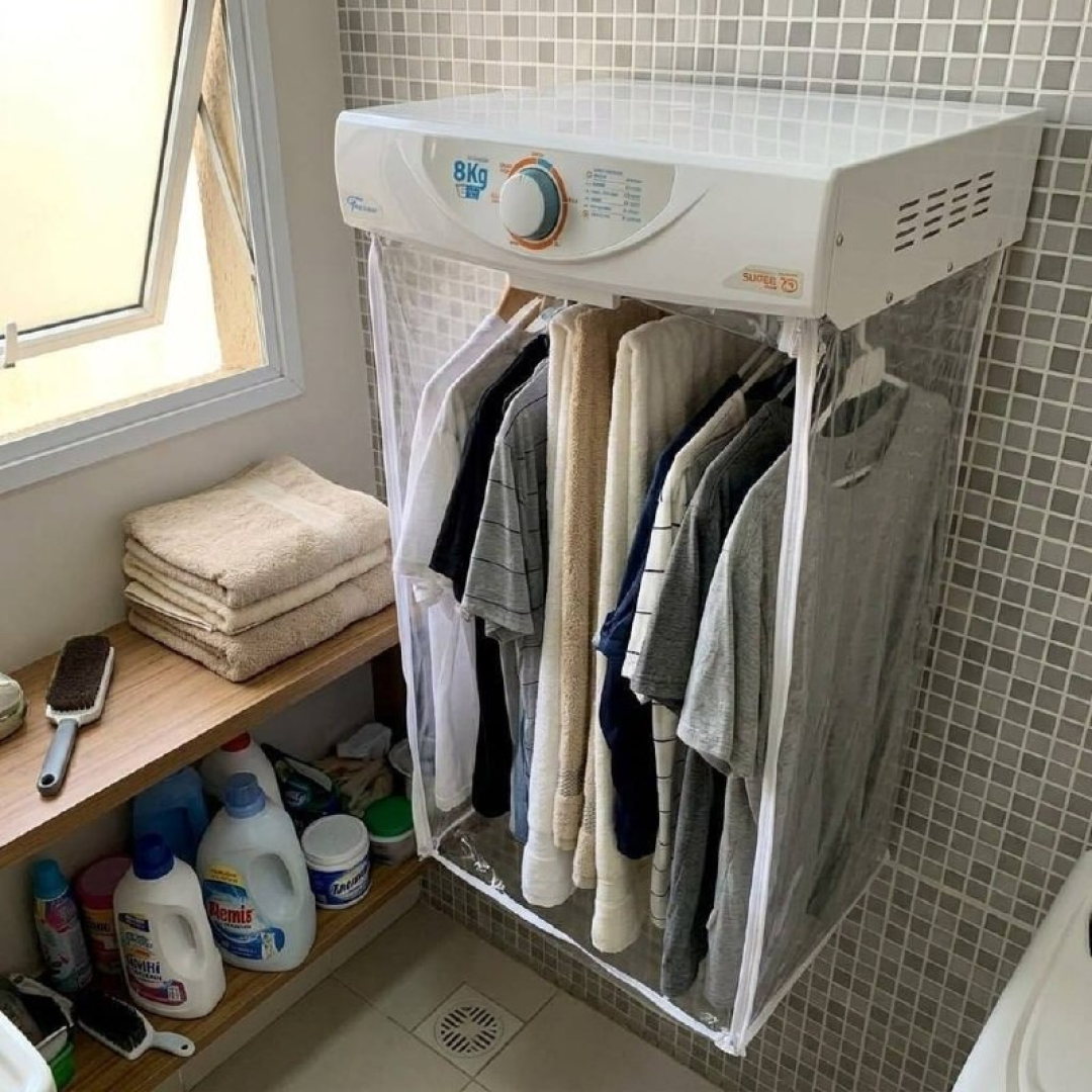 Secadora De Roupas Fischer Super Ciclo 8kg Suspensa Branca Cor Branco