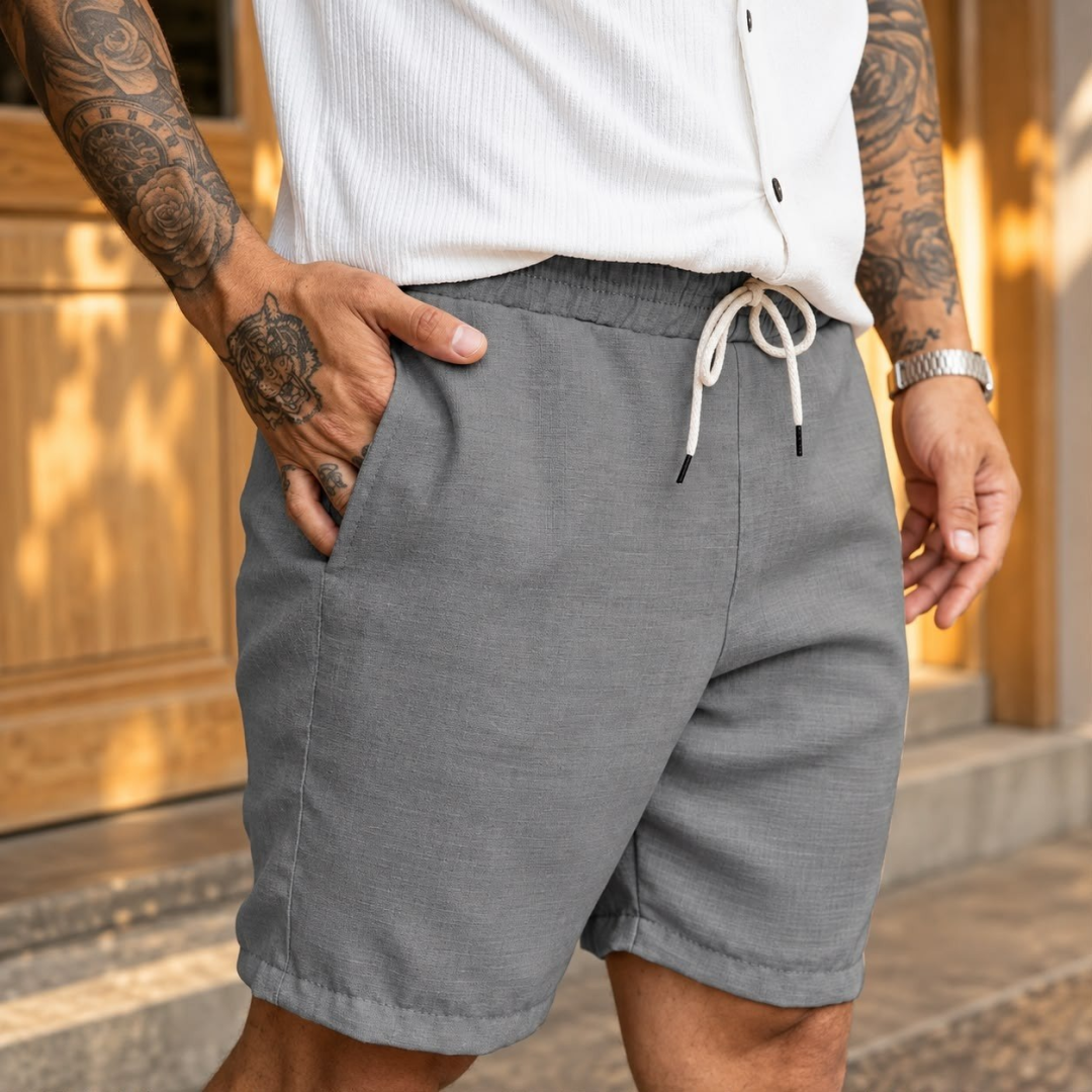 Short Linho Casual (7 cores)