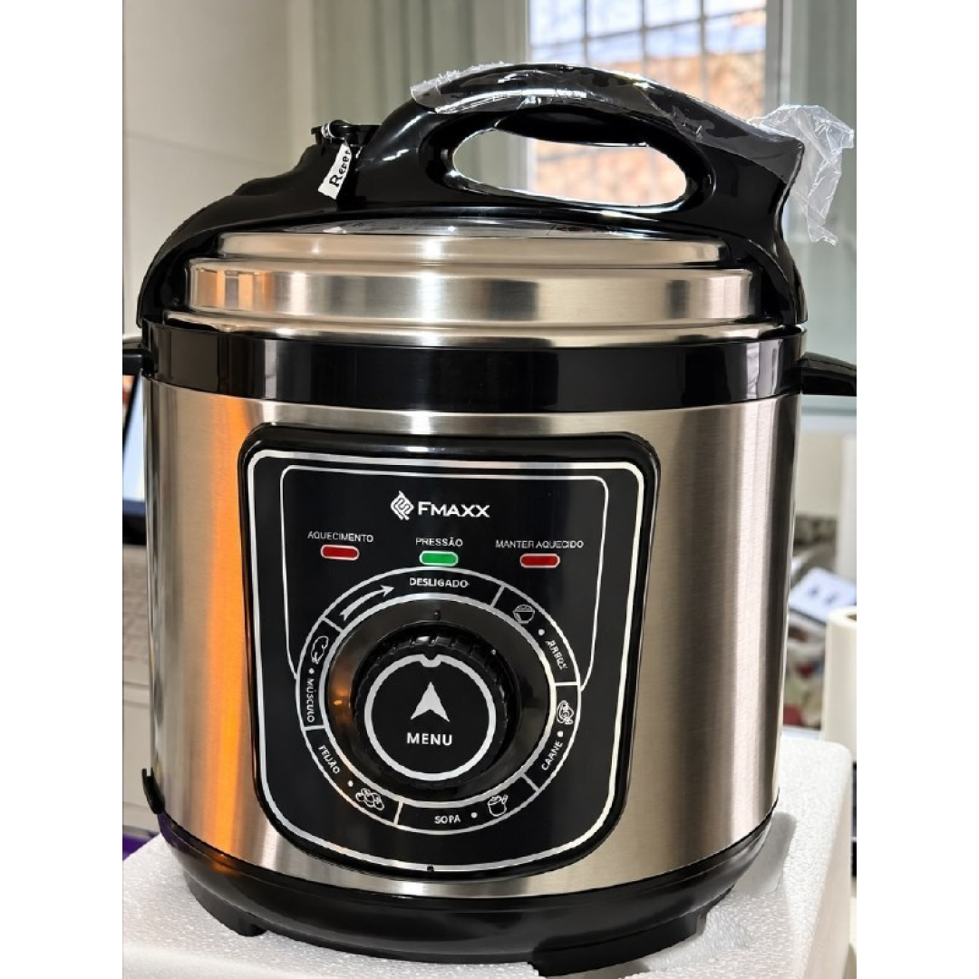 Panela de Pressão Elétrica Fmaxx Chef 4L 800W