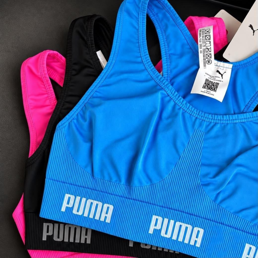 Top Puma Feminino Alta Sustentação