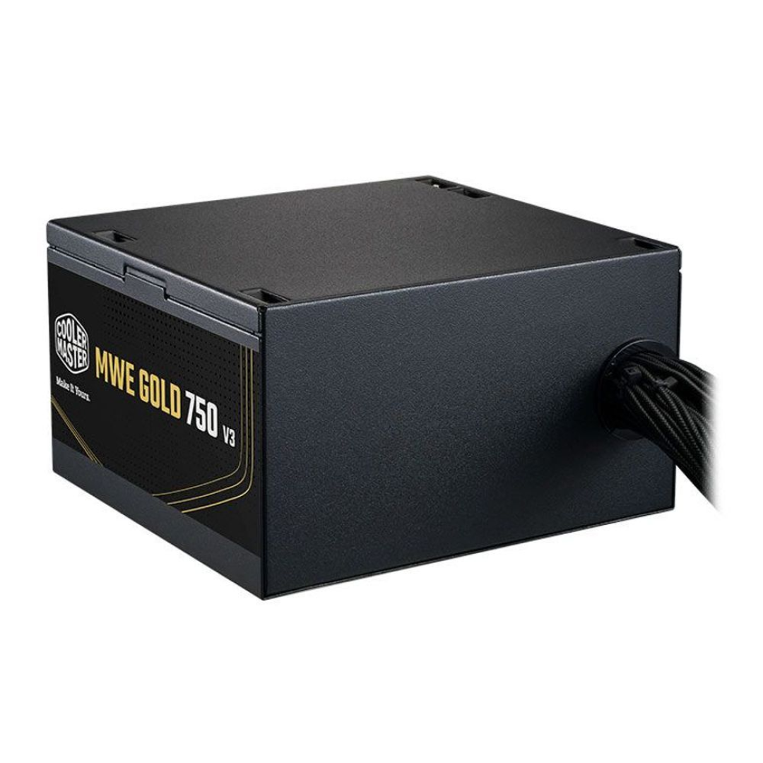 Fonte Cooler Master Atx 3.1 750W Mwe Gold 750 V3 Pfc Ativo 80 Plus Gold
