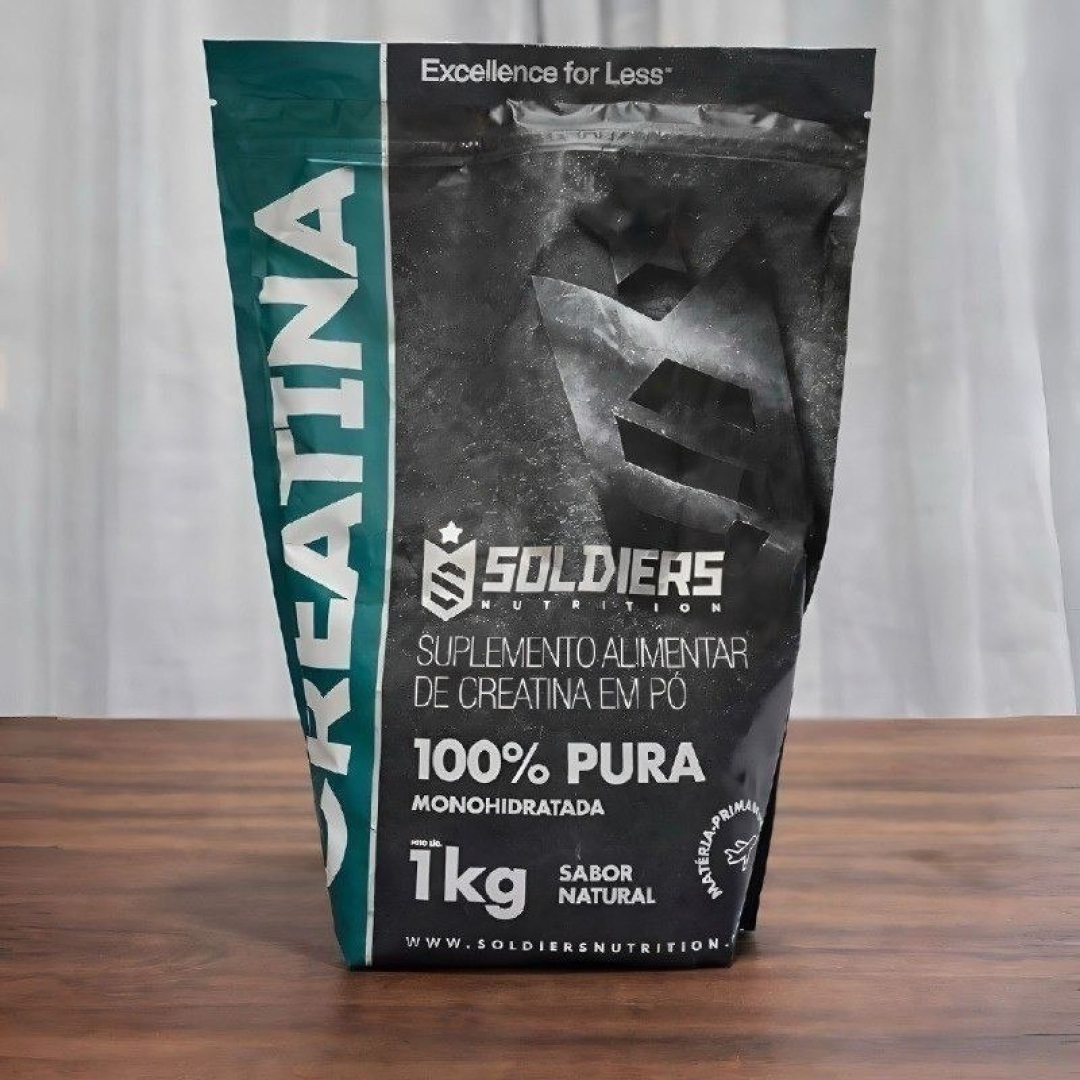 Creatina 100% Pura Soldiers Nutrition 1kg