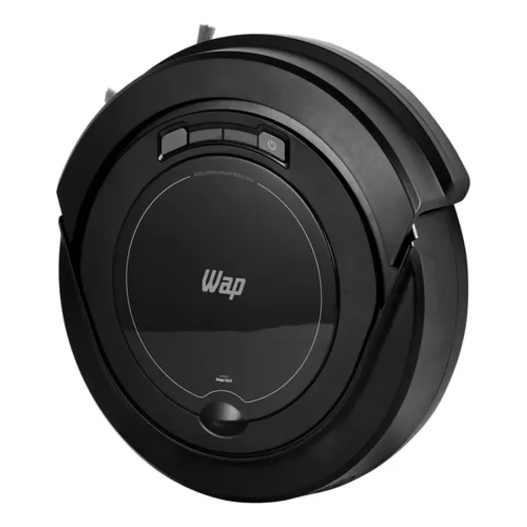 Robô aspirador Robot W90 varre aspira e passa pano 30w Wap cor preto