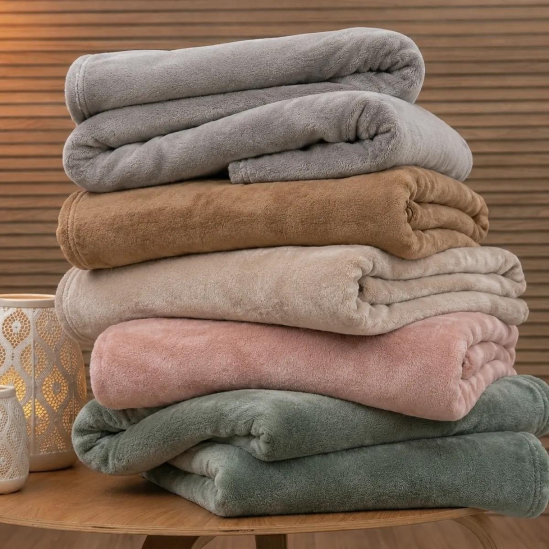 Cobertor Queen Microfibra Antialérgico Flannel Soft