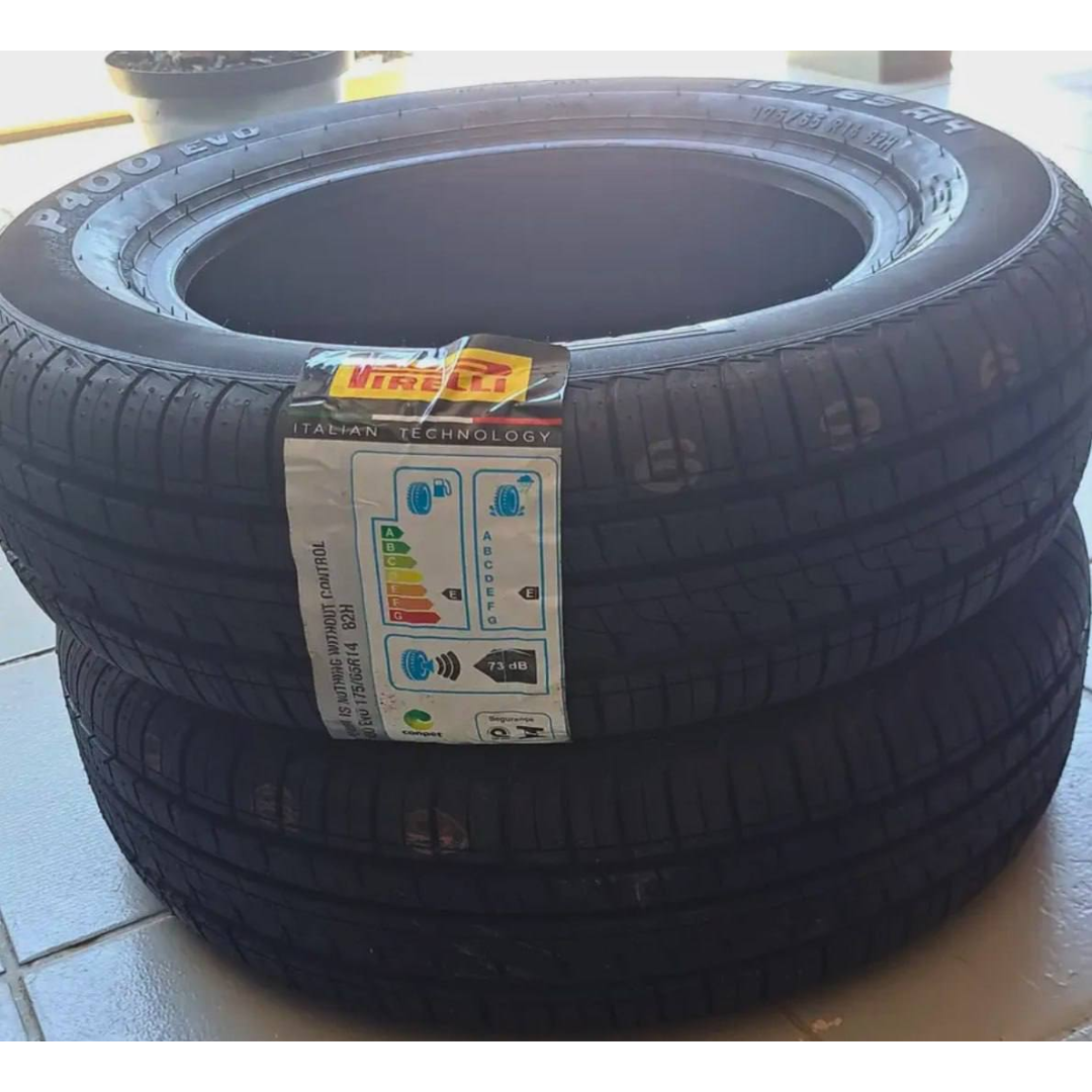 Kit 2 Pneus 175/65R14 Pirelli P400 Evo 82H Aro 14
