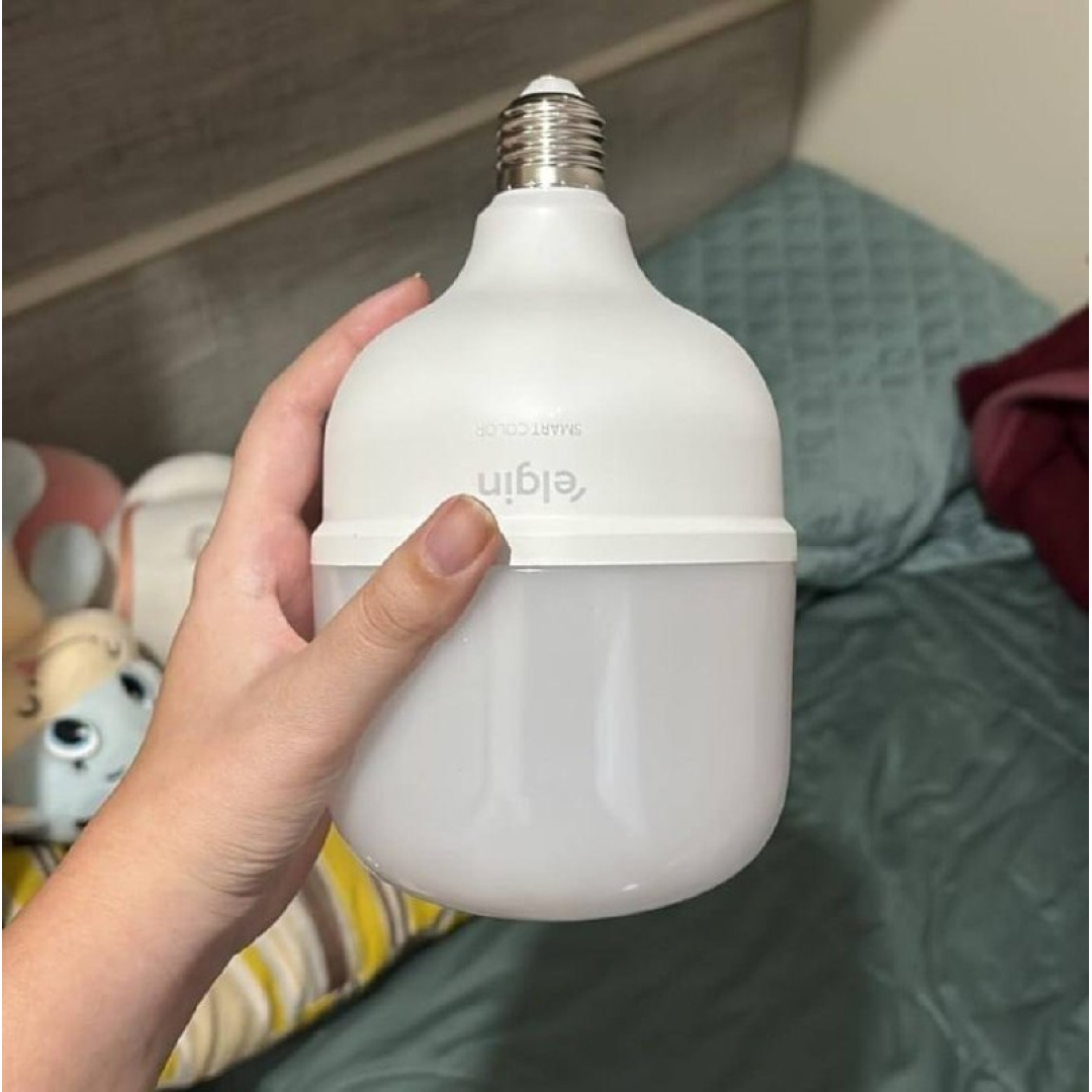 Lâmpada Inteligente Alta Potência 20W Elgin Color RGB Wifi Compatível com Alexa e Google Home