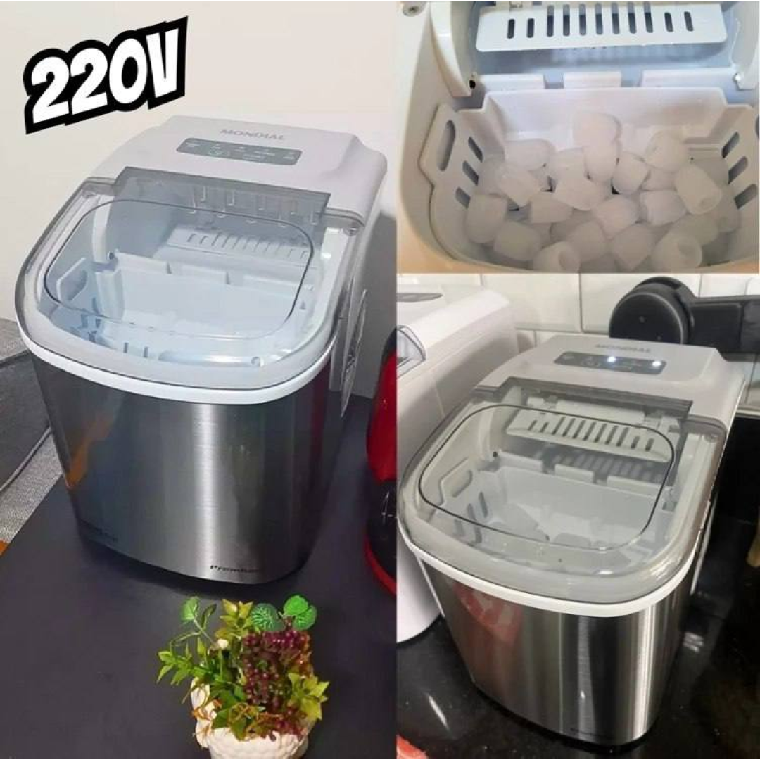 Máquina de Gelo Turbo Ice Premium, Mondial, 120W - MG-12-GI