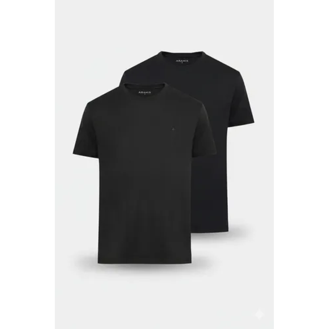 Kit com 2 Camisetas Aramis Básicas